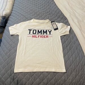 NWT Tommy Hilfiger Tee with Red and Blue Logo